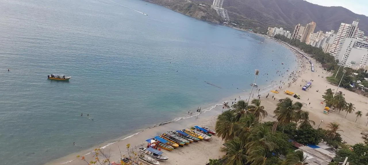 Apartamento En Santa Marta Frente Al Mar 0*,